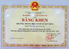 Tập thể trường THCS LÊ QUÝ ĐÔN đã nhận Bằng khen của Bộ trưởng Bộ Giáo dục và đào tạo