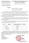 Thông báo các môn thi tuyển sinh vào lớp 10 năm học 2016-2027.