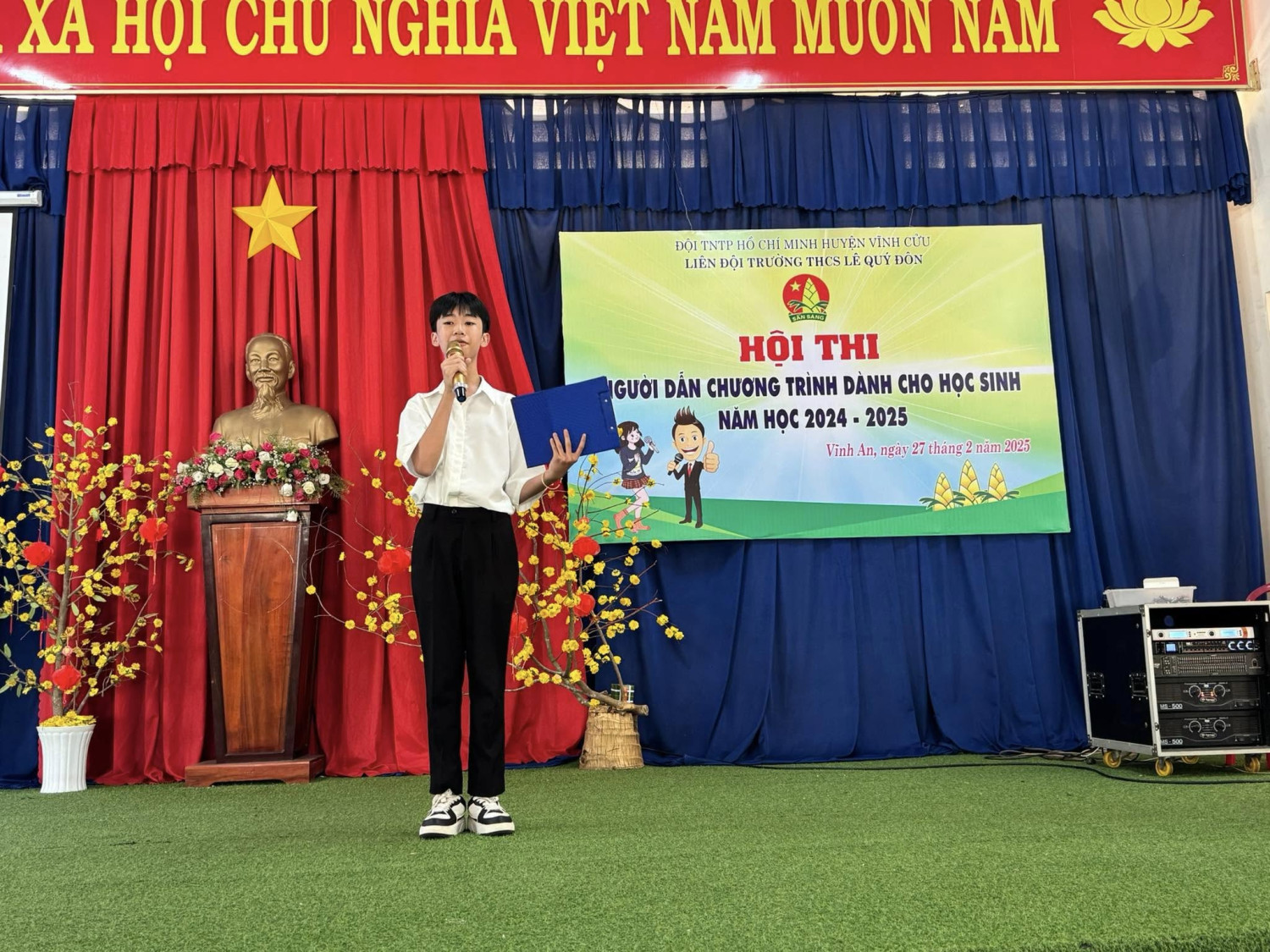 Hội thi Người Dẫn chương trình dành cho học sinh trường THCS Lê Quý Đôn