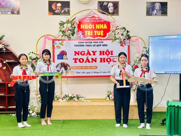 Ngày hội toán học trường THCS Lê Quý Đôn đã được diễn ra vào ngày 12/3/2025 tại NNTT.