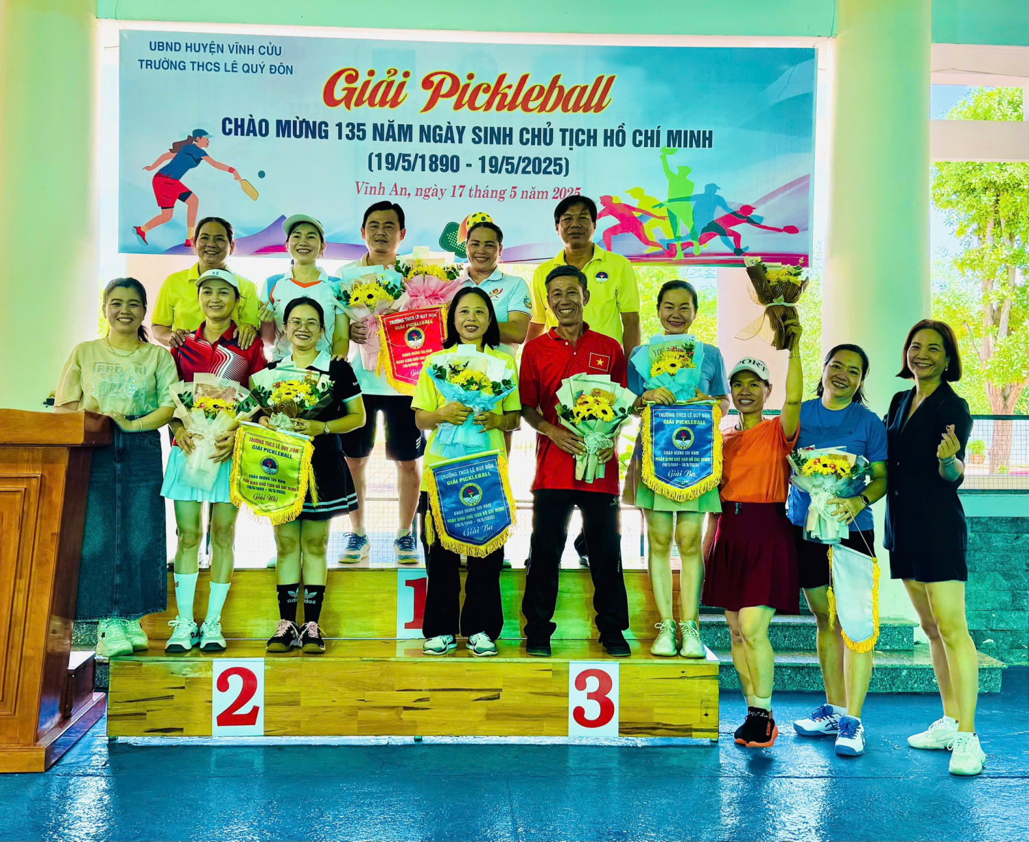 Tổ chức Giải Pickleball dành cho CBGVNV và quý khách mời.